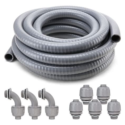 can you use non metallic conduit with metal outside box|liquid tight non metallic flexable conduit.